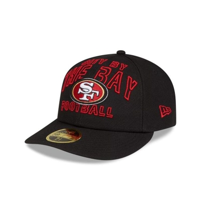 San Francisco 49ers Gorra | New Era NFL Draft Alternate Low Profile 59fifty Fitted Cap Mexico - Negros